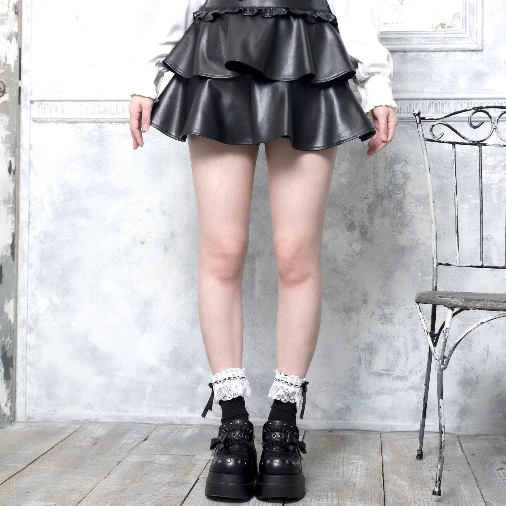 mine》チャーム付きロリィタ ソックス[クルー]- LAFARY ONLINE