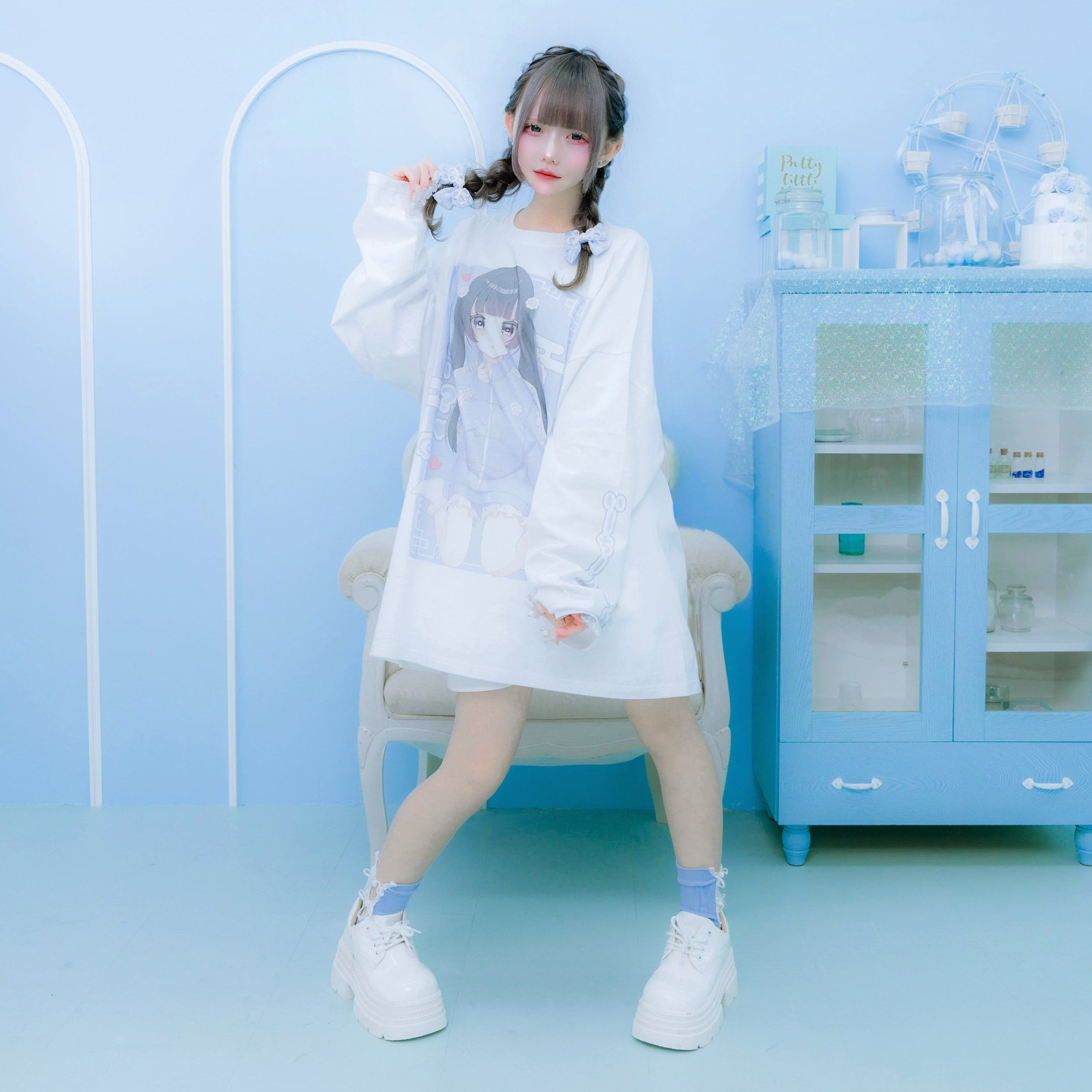 mine》ちゃおくーあいロングTシャツ- LAFARY ONLINE