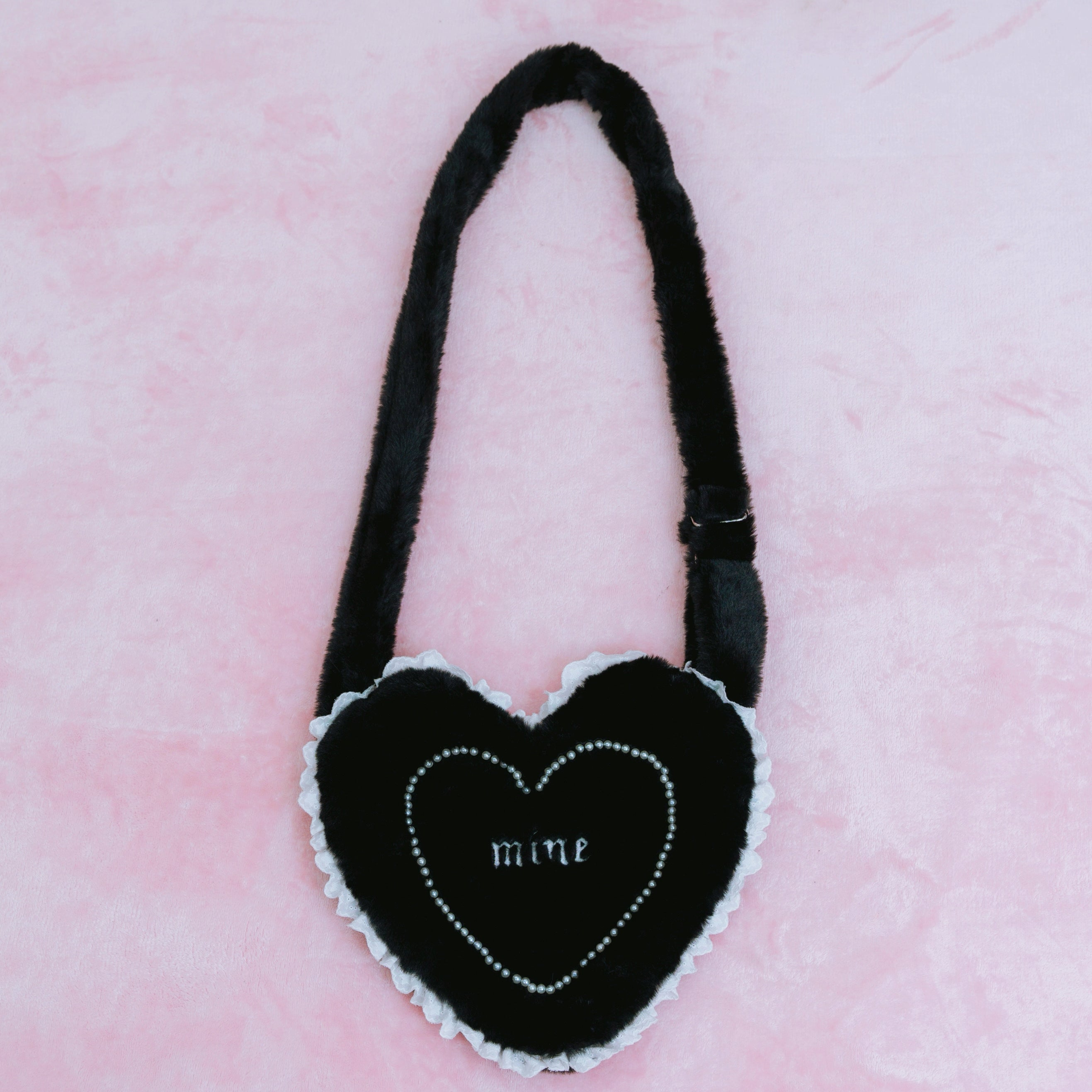 《mine》モコハートバッグ