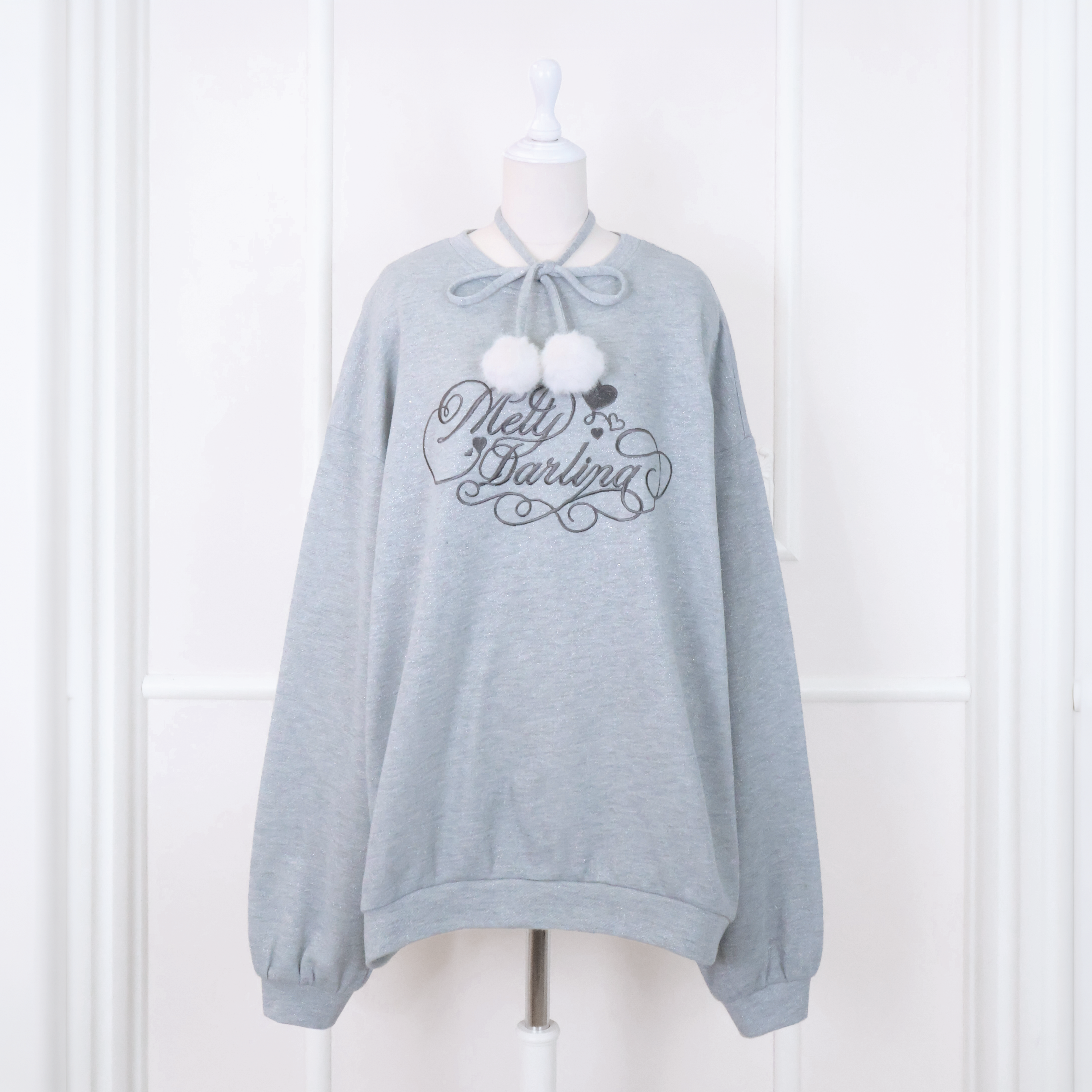 《LAFARY closet》ポンポンロゴプルオーバー