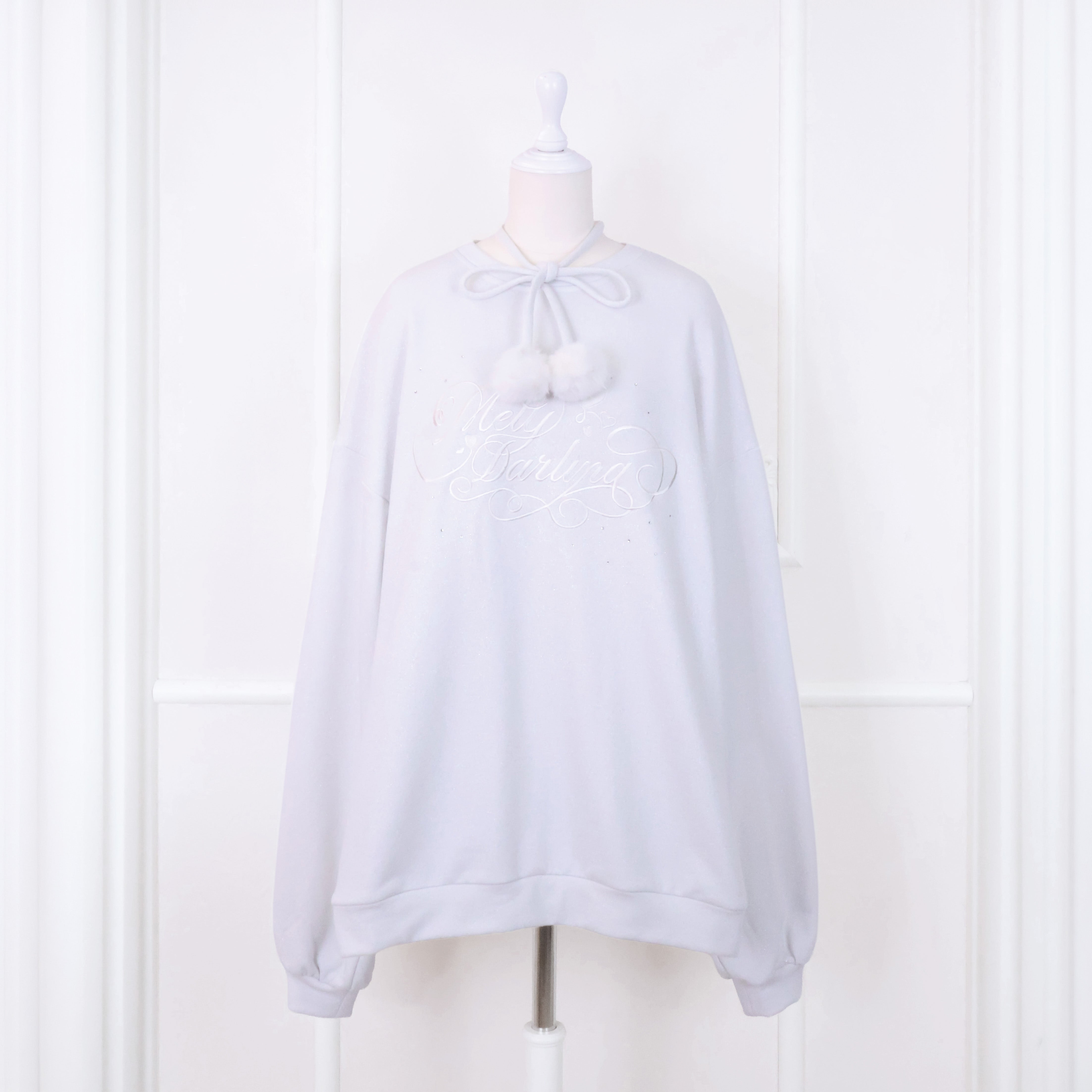 《LAFARY closet》ポンポンロゴプルオーバー