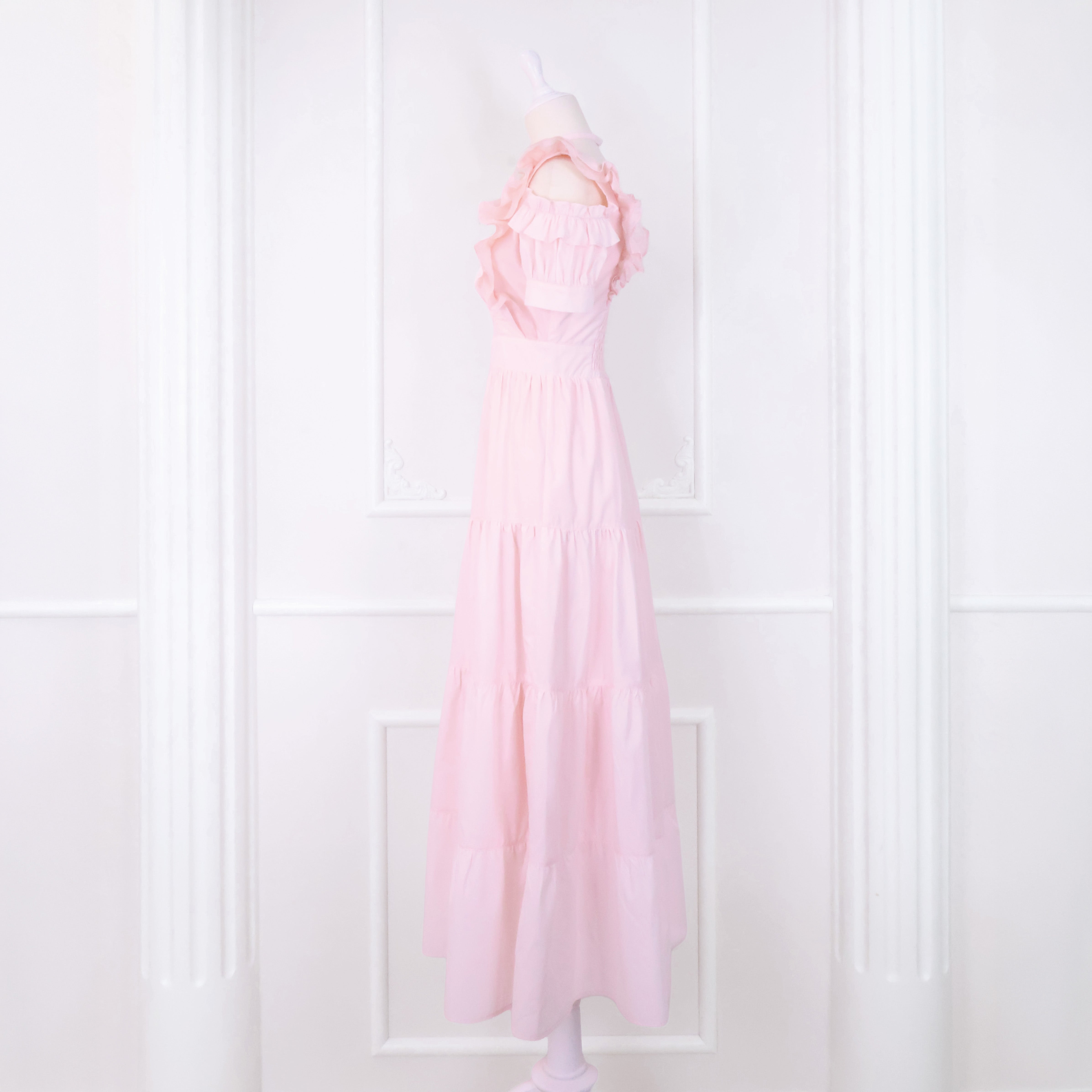 LAFARY closet》ティアードロングワンピ- LAFARY ONLINE