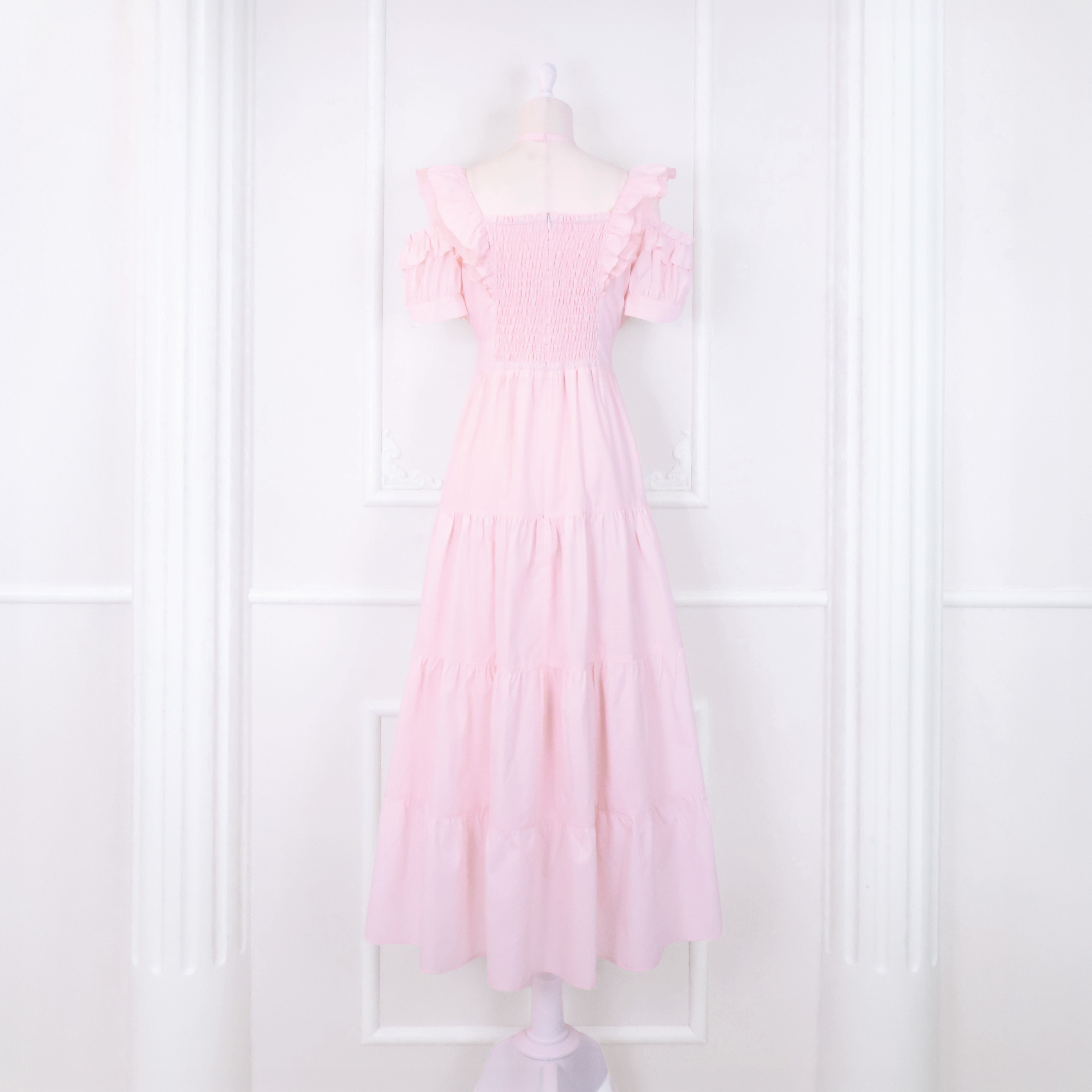 《LAFARY closet》ティアードロングワンピ