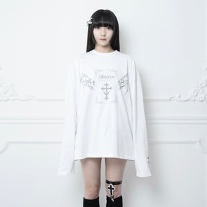 《mine》ムーンクロスTシャツ 2