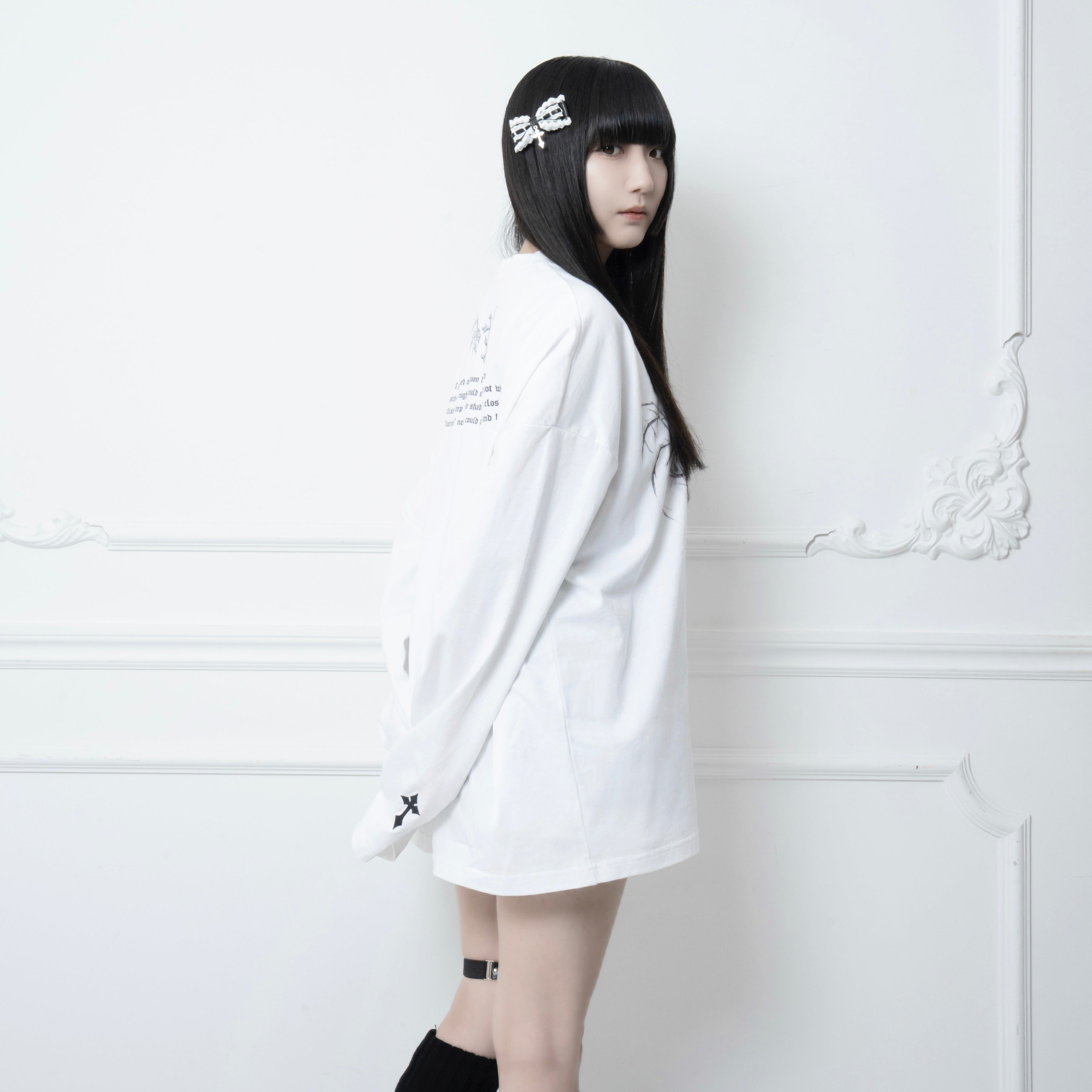 mine》ムーンクロスTシャツ- LAFARY ONLINE