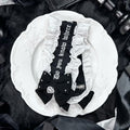 《mine》スタッズリボンフリルヘッドドレス