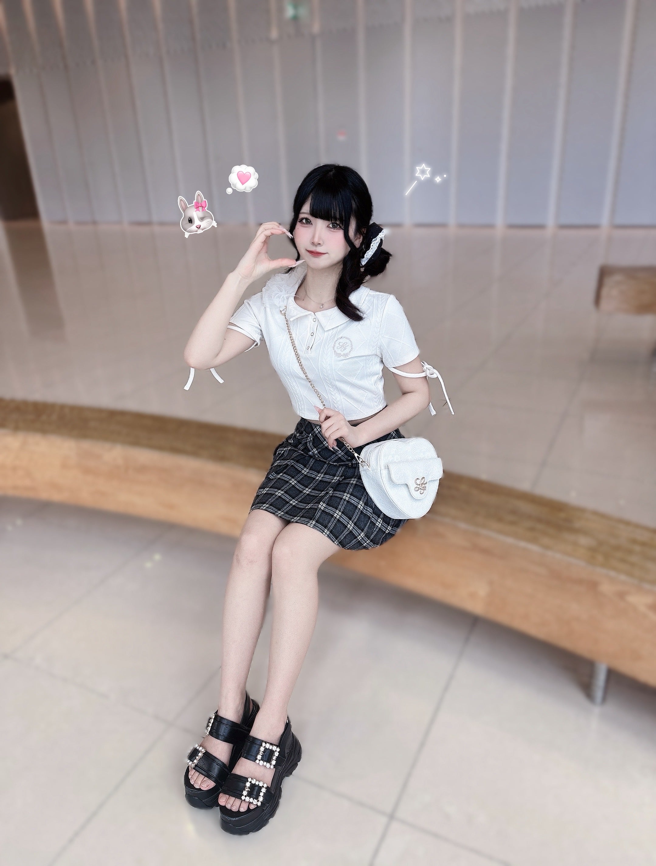 《LAFARY closet》ドーリープリーツスカパン