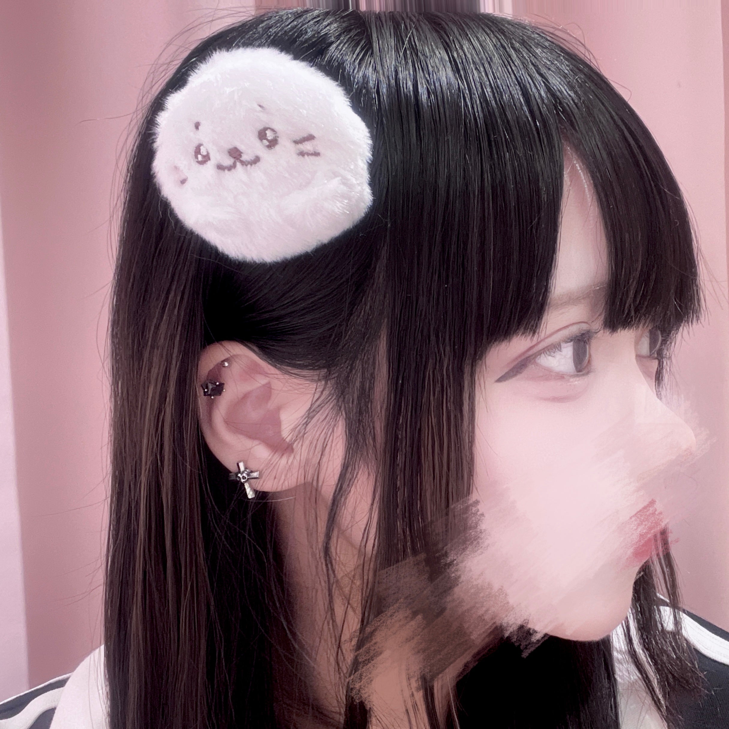 しろたん×LAFARY》しろたん学園 ふわふわヘアクリップ- LAFARY ONLINE