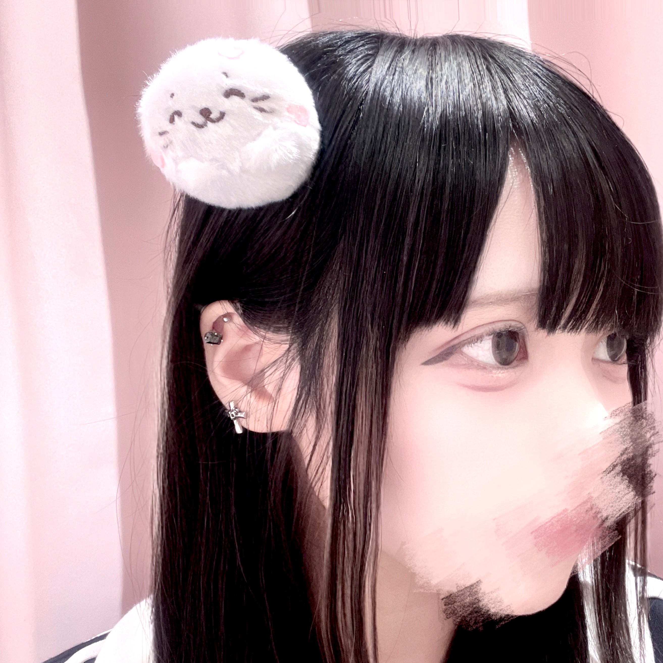 しろたん×LAFARY》しろたん学園 ふわふわヘアクリップ- LAFARY ONLINE