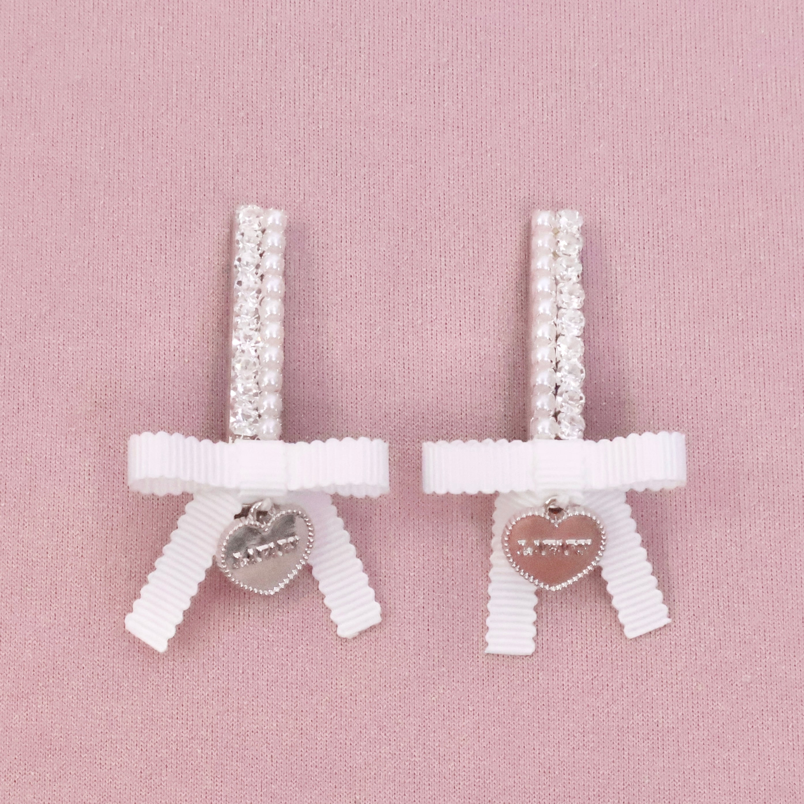 《LAFARY》ミニリボンヘアクリップ