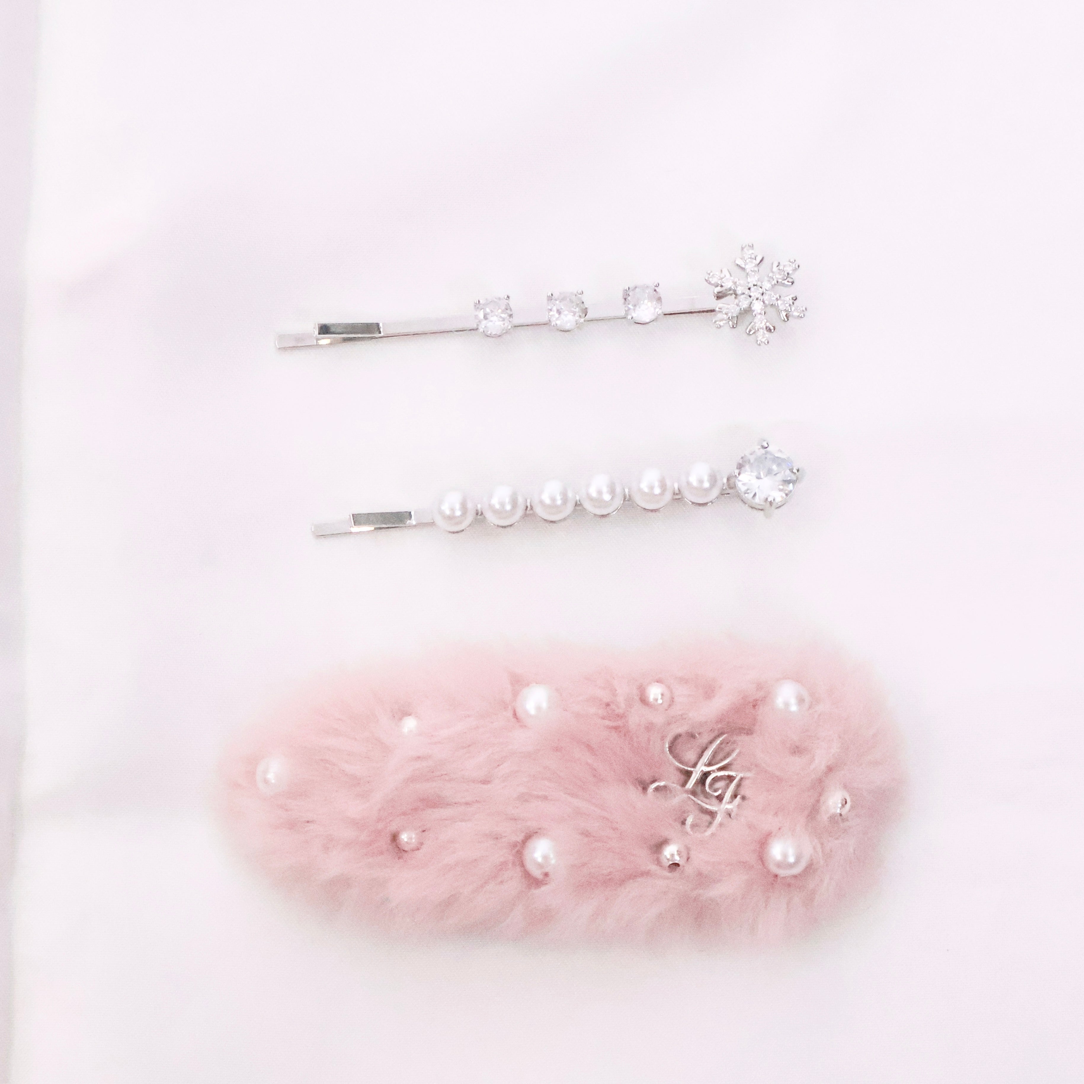 《LAFARY》フロスティヘアピンセット