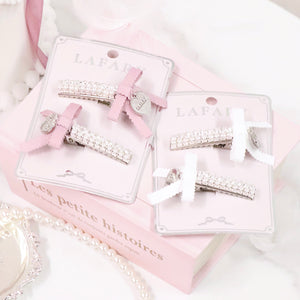 《LAFARY》ミニリボンヘアクリップ 1