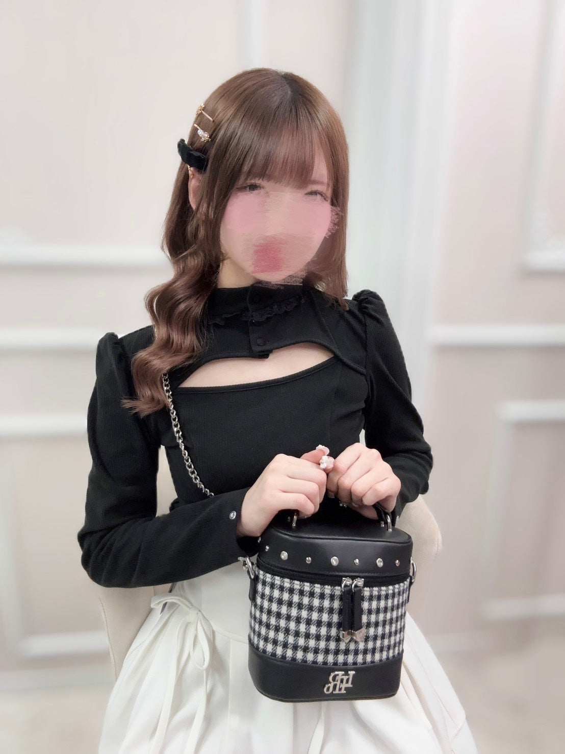 LAFARY》デコルテ開きハイネックトップス- LAFARY ONLINE
