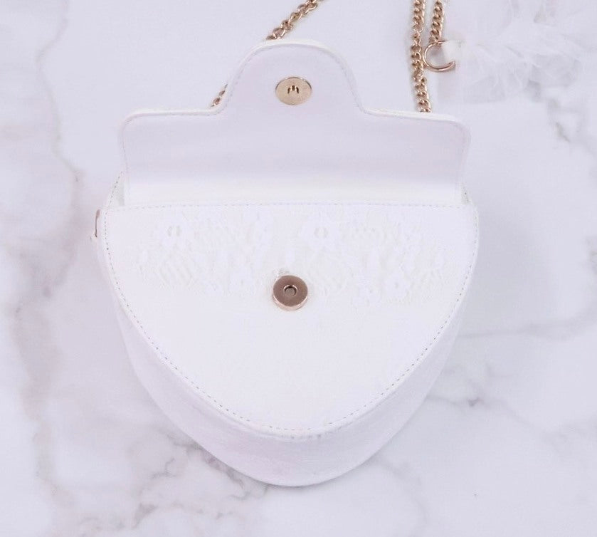 LAFARY closet》チュールレースハートバッグ- LAFARY ONLINE