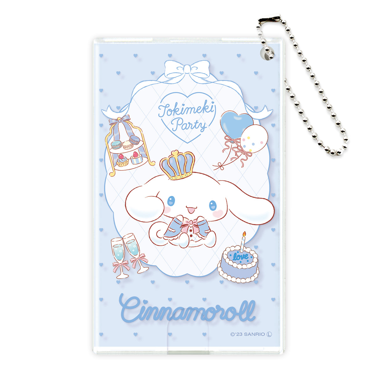 《Lafaryオリジナル》ときめきパーティーシリーズ♡クリアパスケース　シナモロール