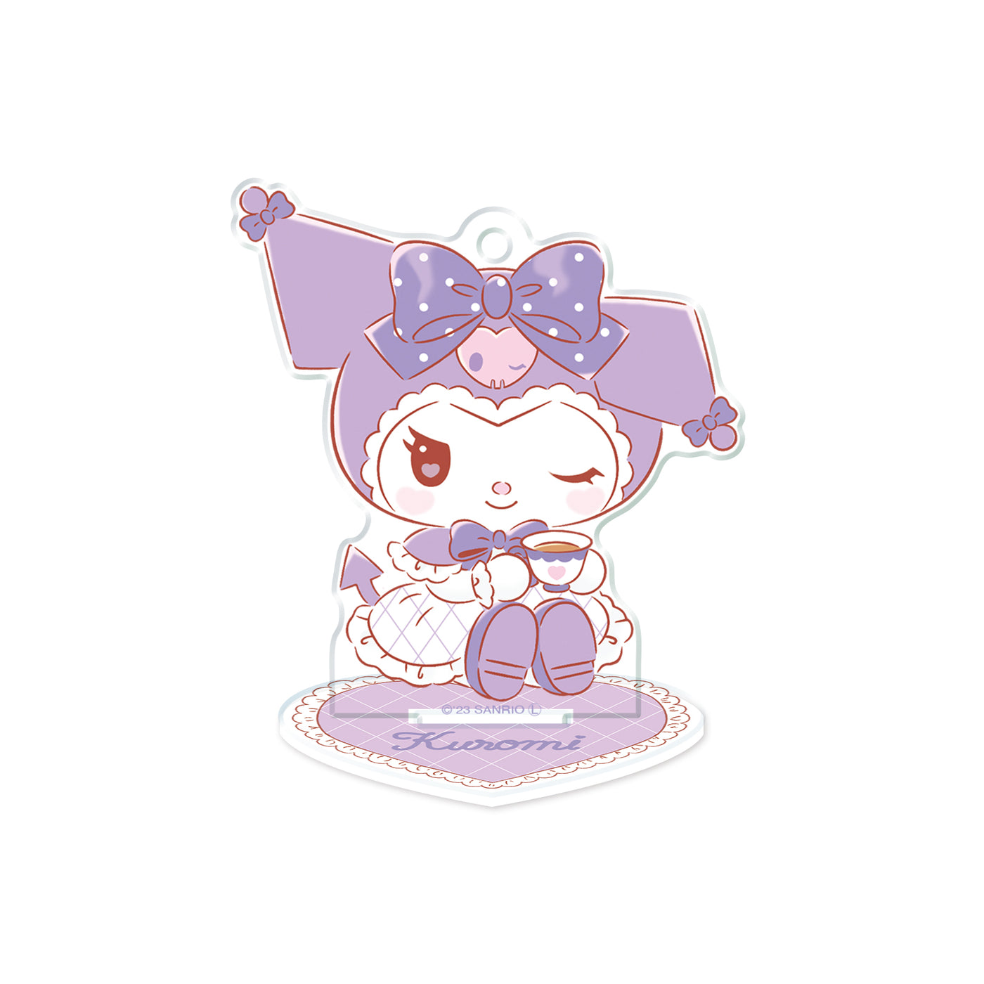 《Lafaryオリジナル》ときめきパーティーシリーズ♡アクリルスタンドキーホルダー　クロミ