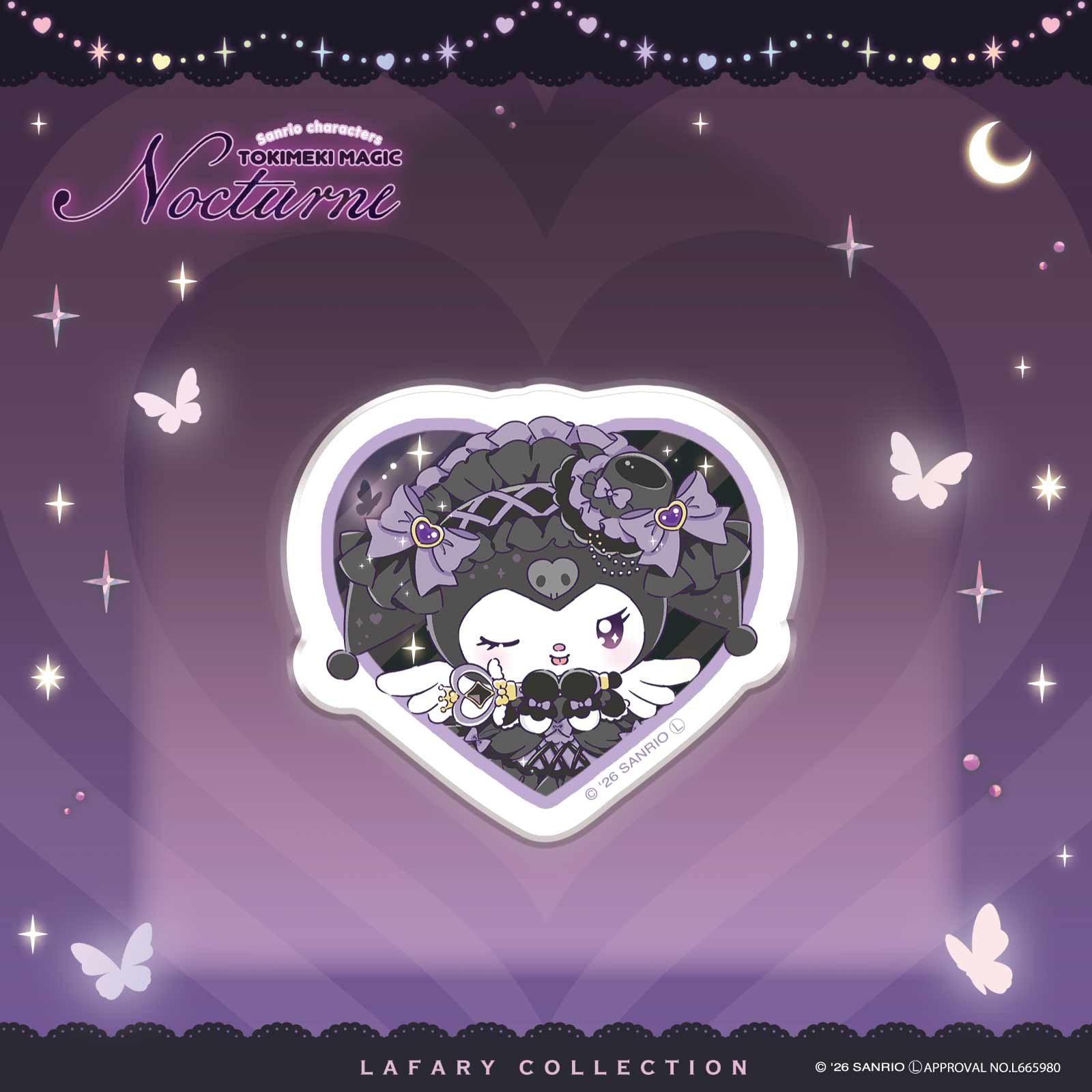 《LAFARYオリジナル》ときめき戦士 -Nocturne- スタンドクリップ クロミ