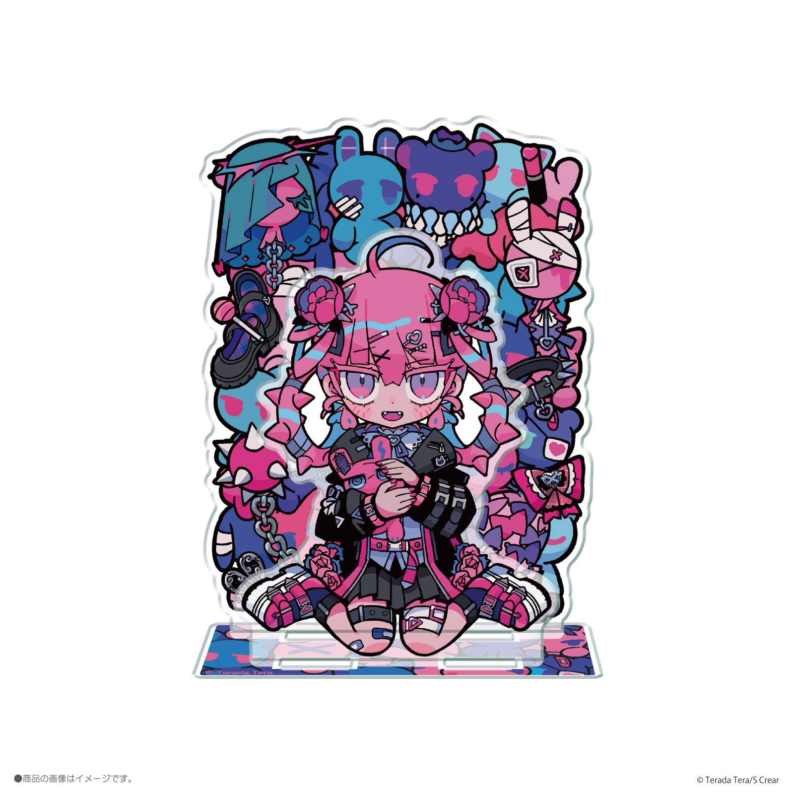 《寺田てら×LAFARY》ジオラマアクリルスタンド