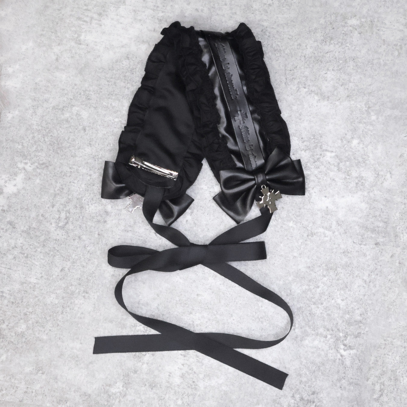 《mine》ロゴレザーヘッドドレス