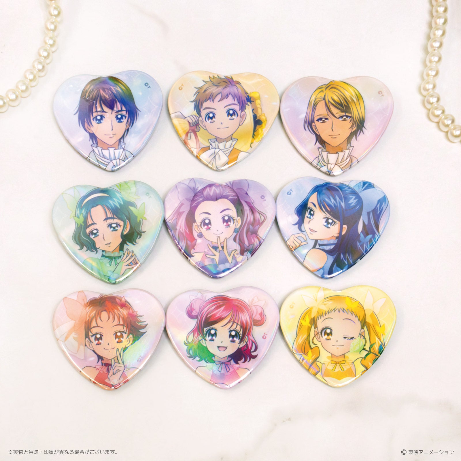 《Yes！プリキュア５GoGo！×LAFARY》缶バッジセット(9個入り)