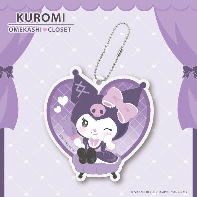 LAFARYオリジナル》クロミおめかしクローゼット♡アクリルキーホルダー 