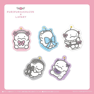 《ぷりぷりうちゅうじん×LAFARY》ステッカー 1