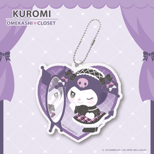 《LAFARYオリジナル》クロミおめかしクローゼット♡アクリルキーホルダー　みだしなみ 1