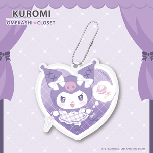 《LAFARYオリジナル》クロミおめかしクローゼット♡アクリルキーホルダー　おでかけ 1
