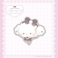 《Lafaryオリジナル》こぎみゅん♡おリボンだみゅんシリーズ♡ステッカー　おすましブラック - LAFARY ONLINE