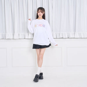 《らぶいーず×LAFARY》ほっとちょこ♡たいむ ロングスリーブTシャツ 2