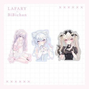 《LAFARY×ビビちゃん第3弾》ステッカー 1