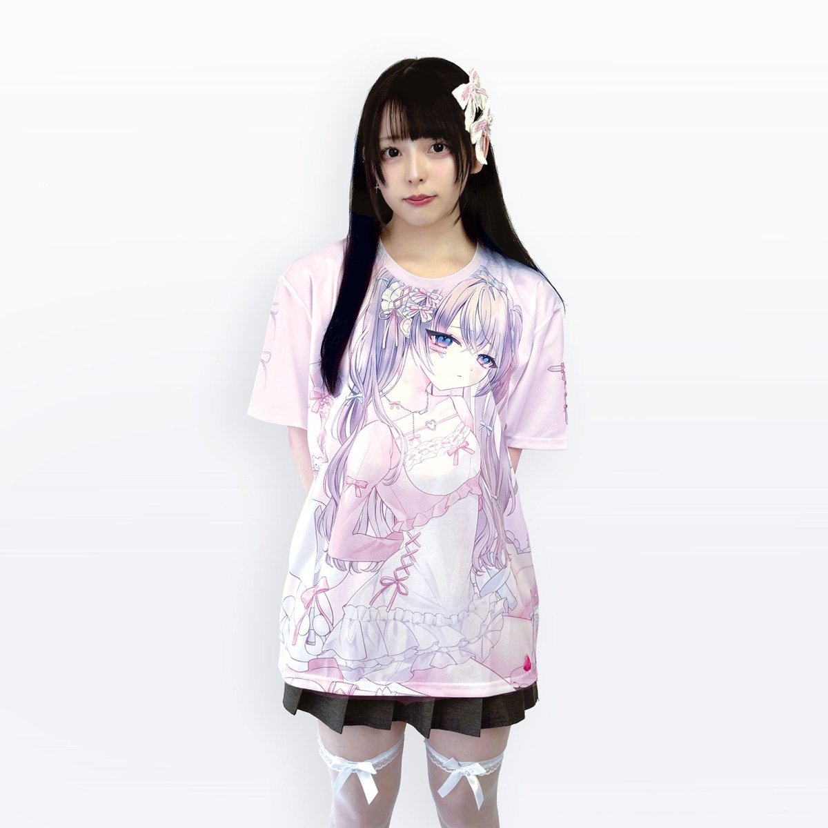 ビビちゃん Lafary コラボ 地雷 美少女 フルグラフィック Tシャツ LAFARY×ビビちゃん第3弾》フルグラフィックTシャツ- LAFARY ONLINE