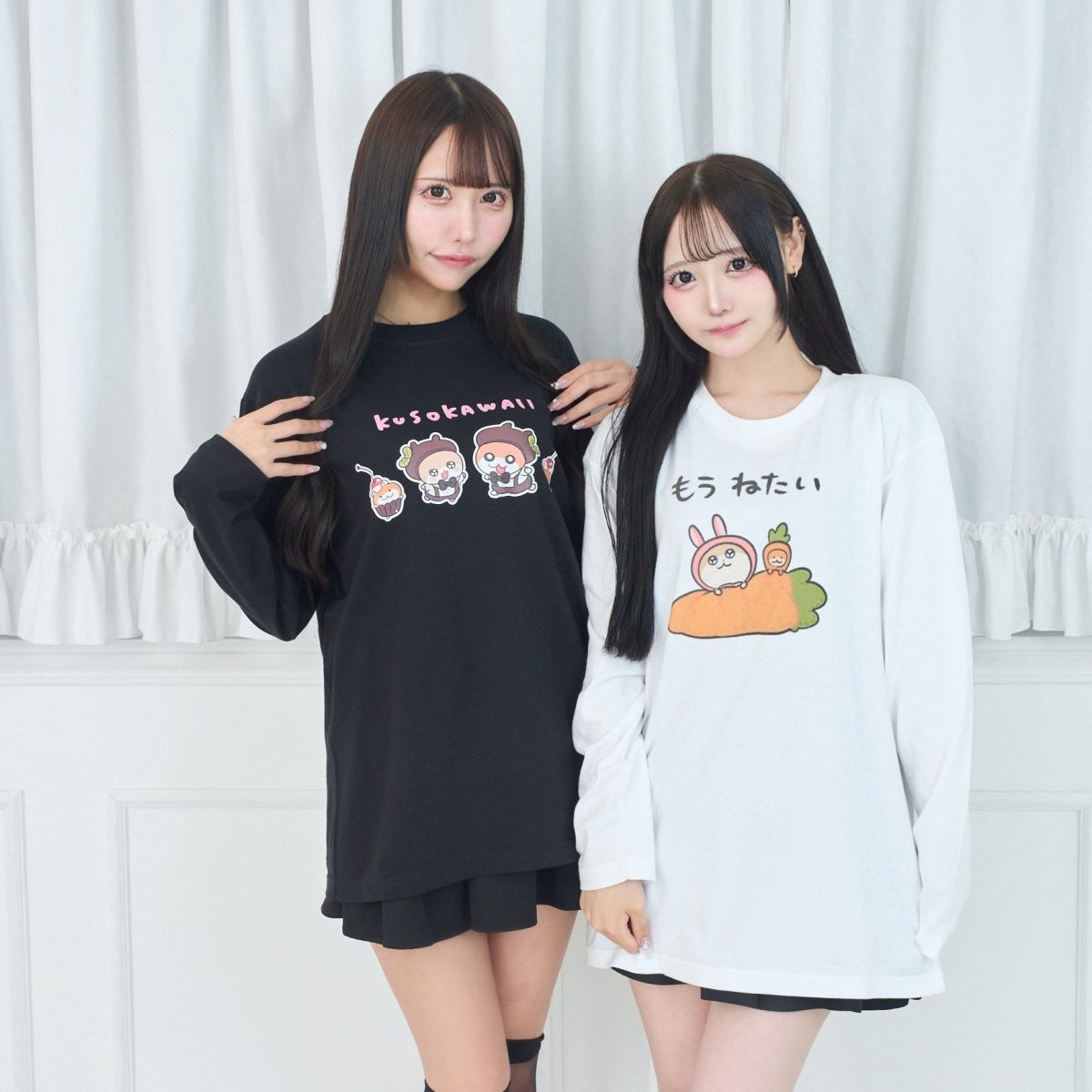 《クソハムちゃん×LAFARY》スイ～ツでちゅ！ロングスリーブＴシャツ - LAFARY ONLINE