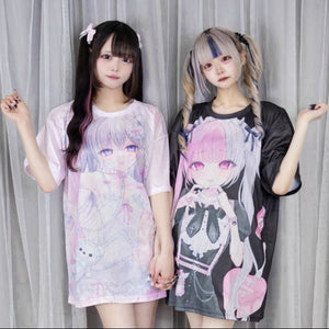 《ビビちゃん×LAFARY》フルグラフィックTシャツ 1