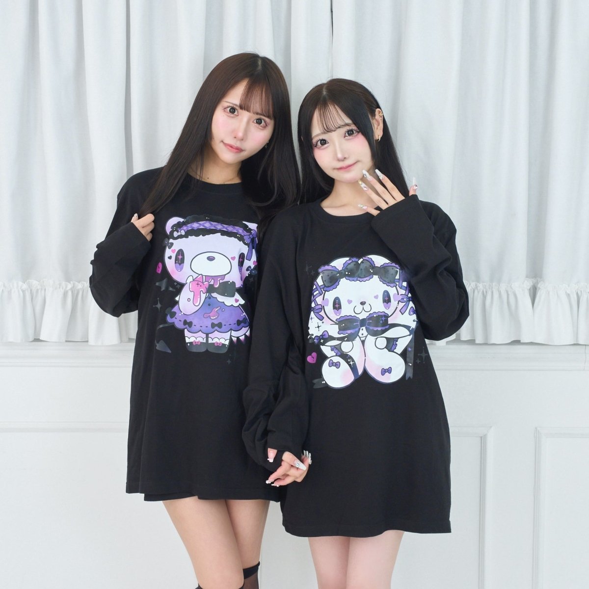 《グル〜ミ〜＆汎用うさぎ×LAFARY》ロングスリーブTシャツ - LAFARY ONLINE