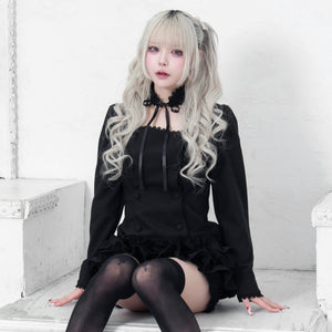 《mine》ダブルボタンスクエアブラウス 1