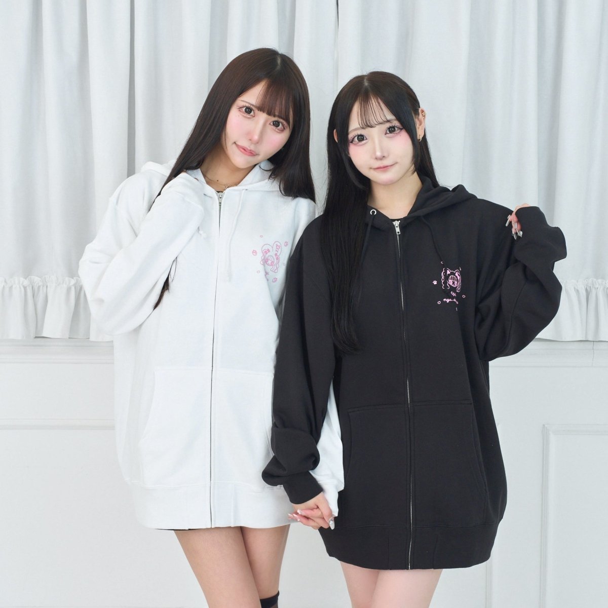 《mineco×LAFARY》フード付きBIGパーカー - LAFARY ONLINE