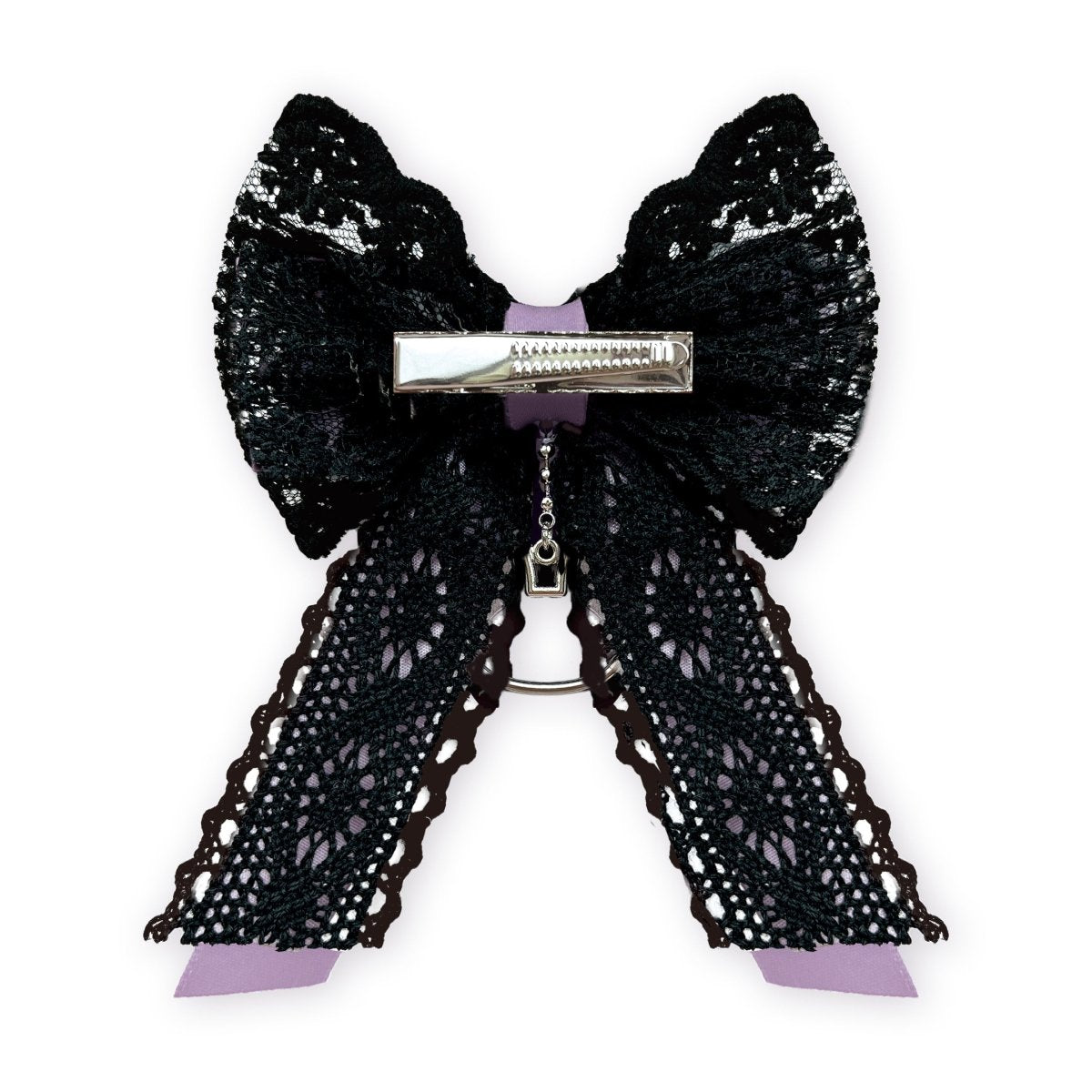 リボンヘアゴム♡ラブフィーユリボン♡ブラウン♡ハンドメイド