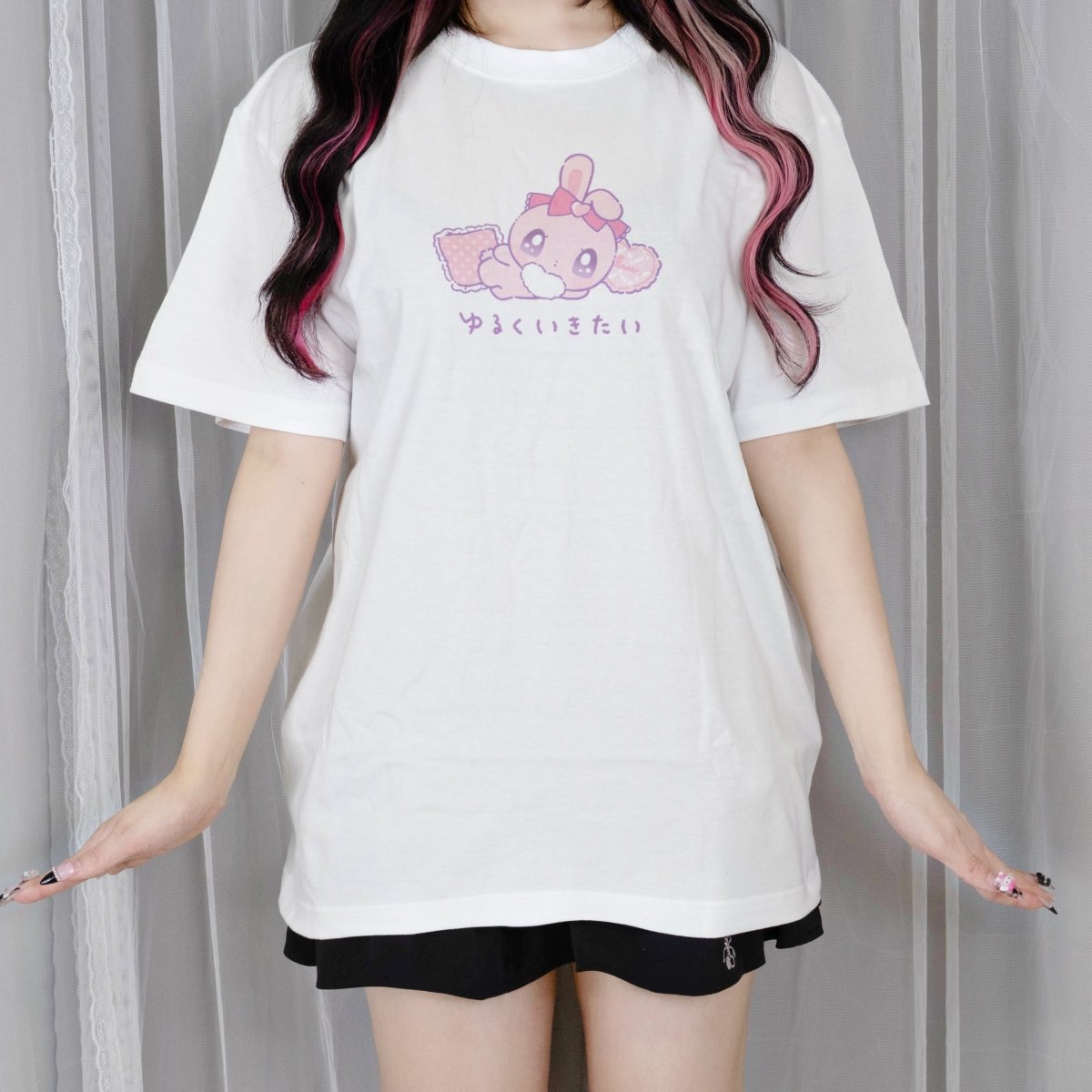 《ラヴちゃん》ゆるくいきたいTシャツ - LAFARY ONLINE