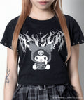 【LAZYSLAY】クロミ×LAZYSLAYクロップドTシャツ
