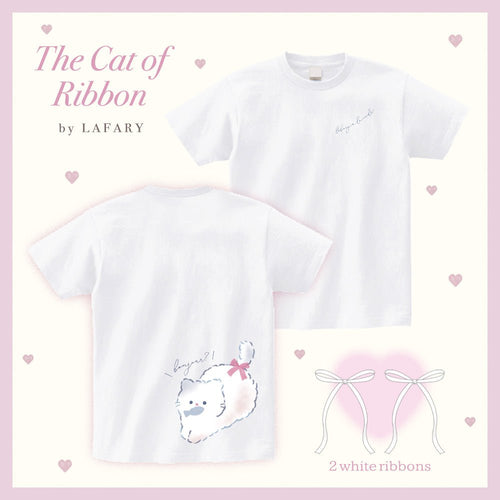 The Cat of Ribbon〜さかなにゃんこ〜　バックキャットリボンTシャツ 1