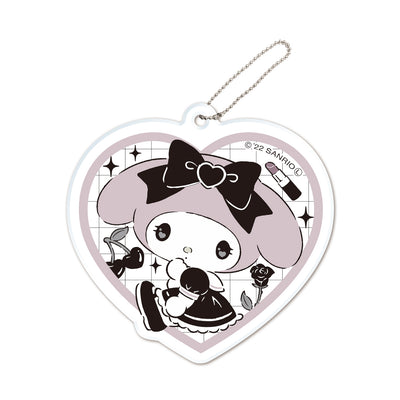 《Lafaryオリジナル》SWEET♥MONOCHROMEシリーズ♡アクリルキーホルダー　マイメロディ