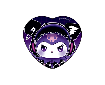 《Lafaryオリジナル》KUROMI MANIA♡缶バッジ