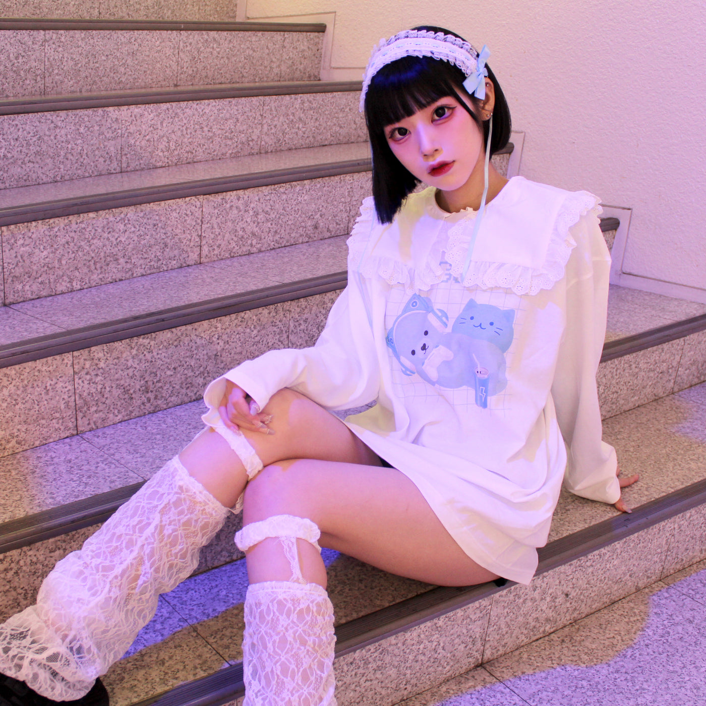【LAFARYオリジナル】GAME OVER ロングスリーブTシャツ