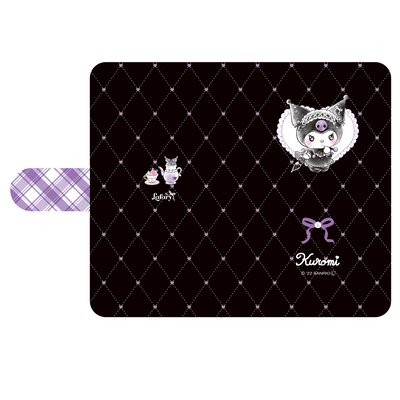 《LAFARYオリジナル》SANRIO×LAFARY 手帳型スマホケース　クロミ
