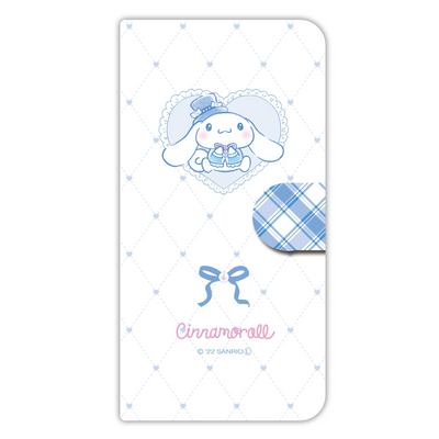 《LAFARYオリジナル》SANRIO×LAFARY 手帳型スマホケース　シナモン