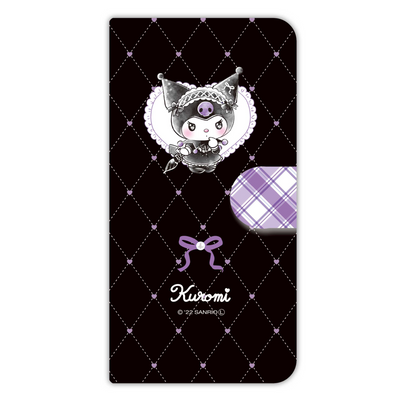 《LAFARYオリジナル》SANRIO×LAFARY 手帳型スマホケース　クロミ