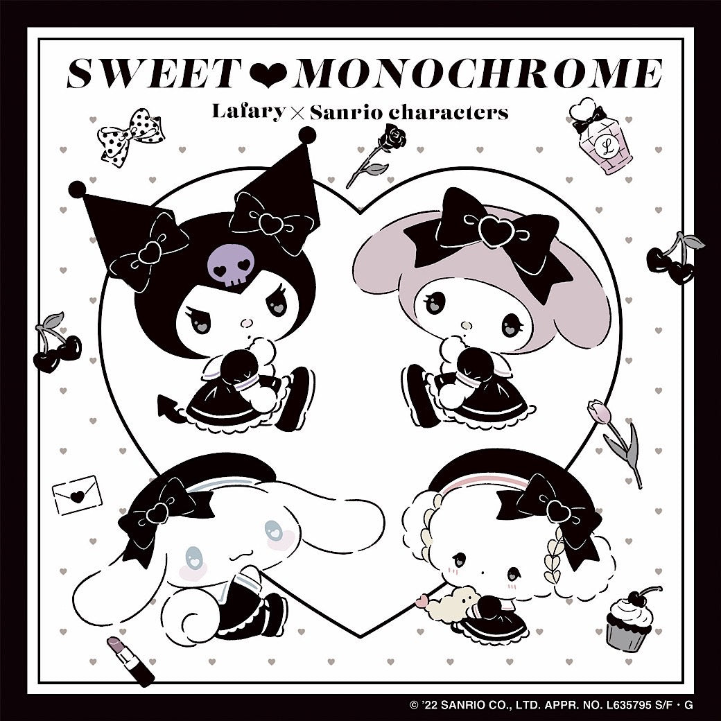 《Lafaryオリジナル》SWEET♥MONOCHROMEシリーズ♡アクリルステッカー　クロミ