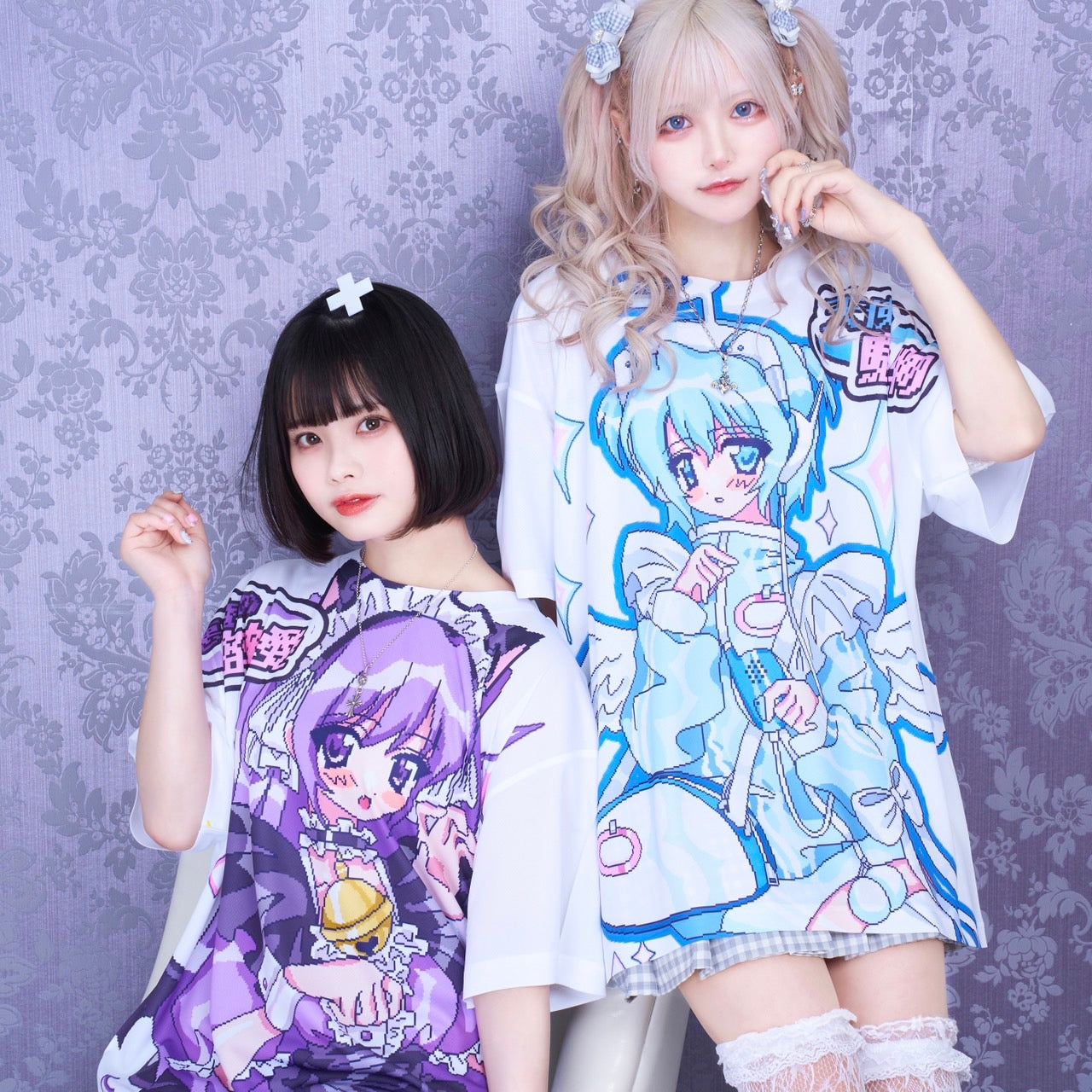 《Lafary×YUI》フルグラフィックTシャツ