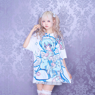 《Lafary×YUI》フルグラフィックTシャツ
